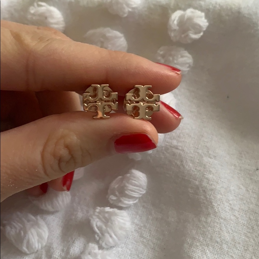 Tory Burch Rose Gold earrings